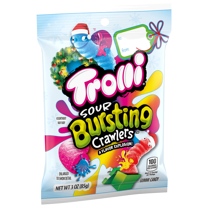 Christmas Trolli Bursting Crawlers Christmas - 3oz
