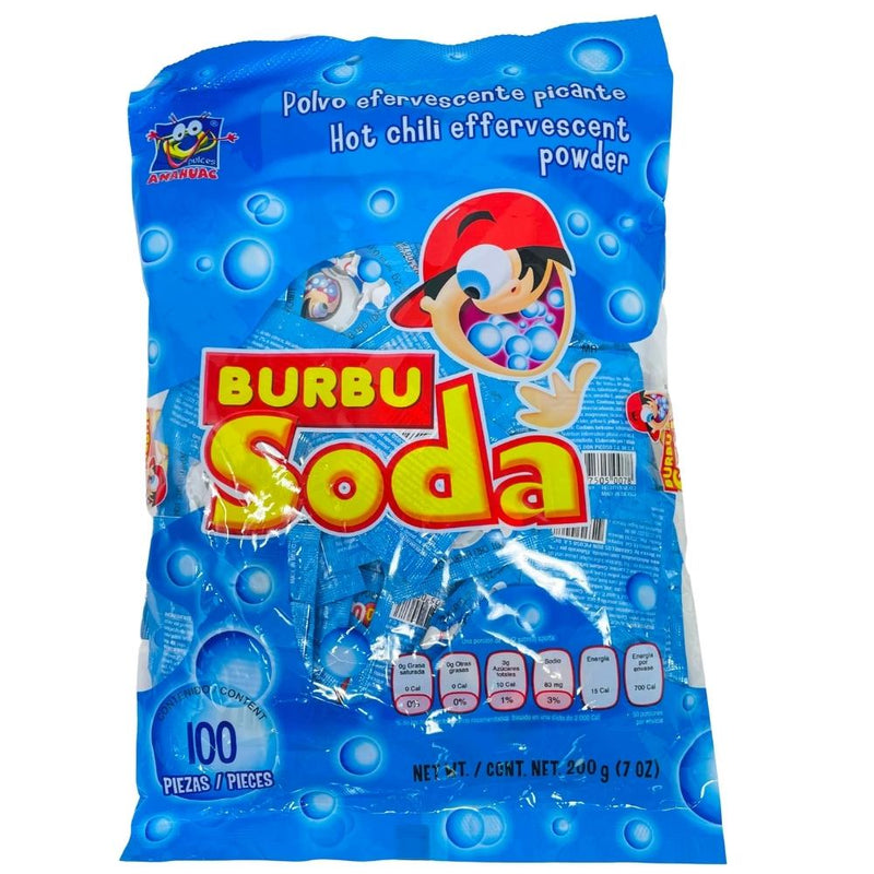Anahuac Burbu Hot Chili Soda Candy