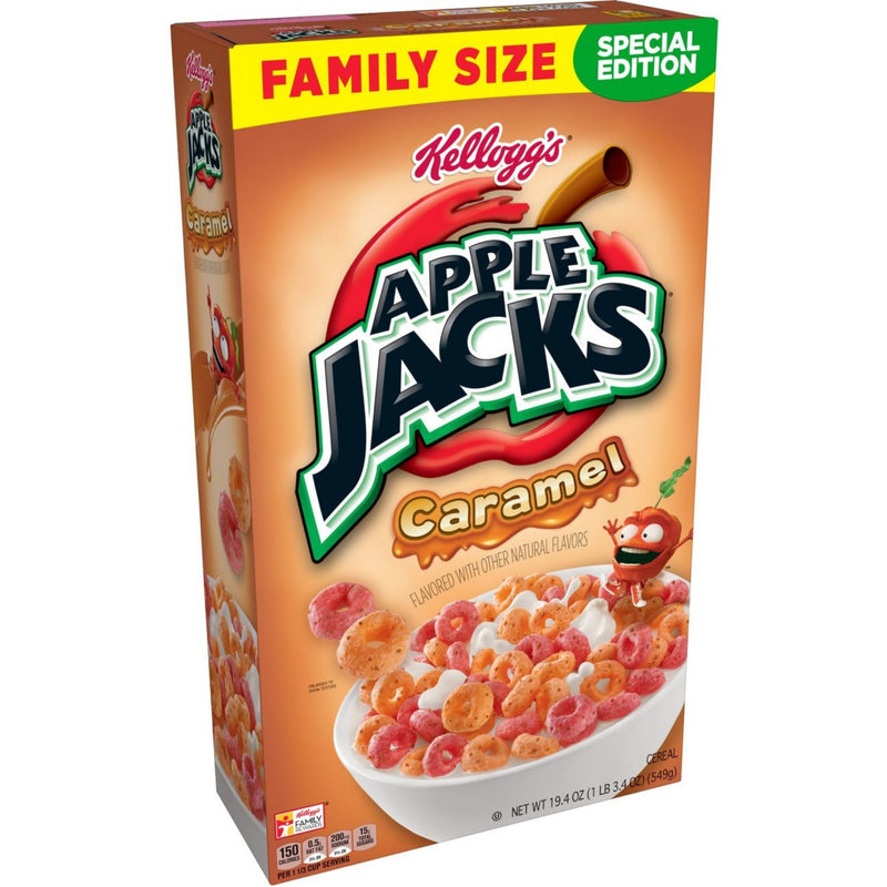 Apple Jacks Caramel Cereal 549g