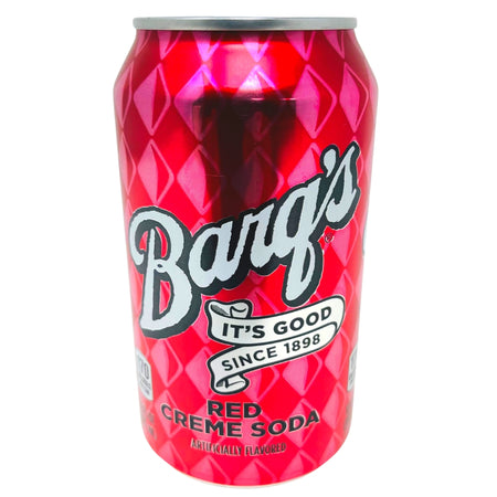 Barq's Red Creme Soda - 355mL  - American Pop