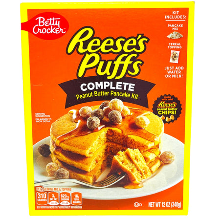 Betty Crocker Reese Puffs Pancake Mix - 340g