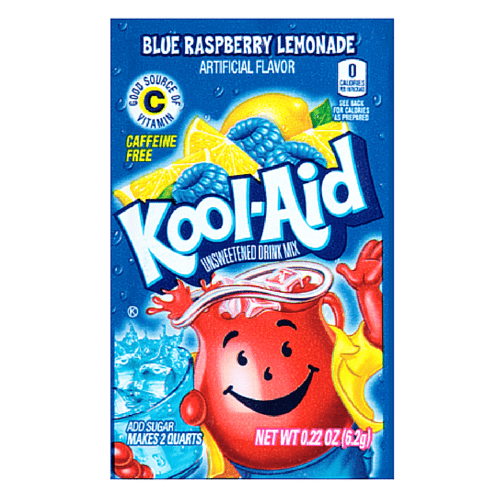 Kool-Aid Drink Mix | Blue Raspberry Lemonade Flavour – Candy Funhouse CA