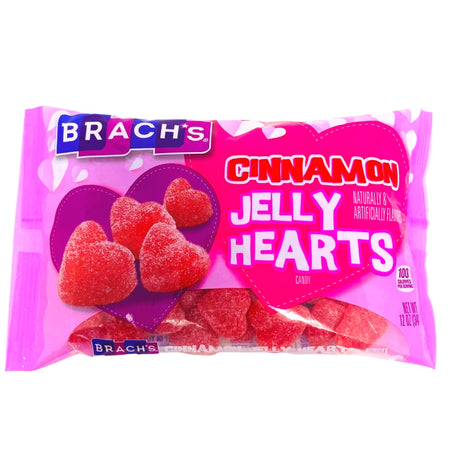Brach's Cinnamon Jelly Hearts - 12oz -Valentines Candy
