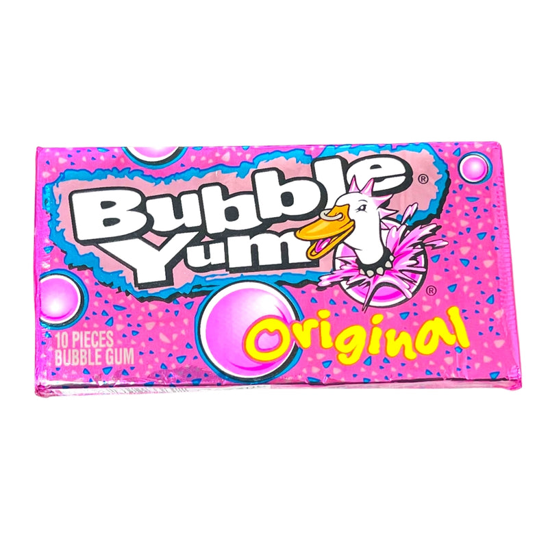 Bubble Yum Original Bubble Gum - 10pc | Candy Funhouse