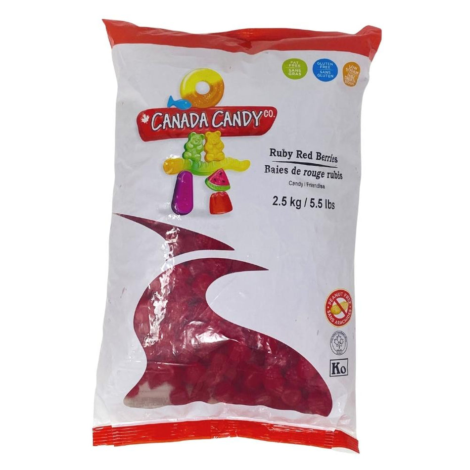 CCC Ruby Red Berries Gummy Candy 2.5kg