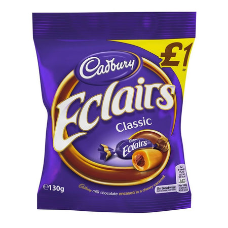 Cadbury Chocolate Eclairs UK 130g