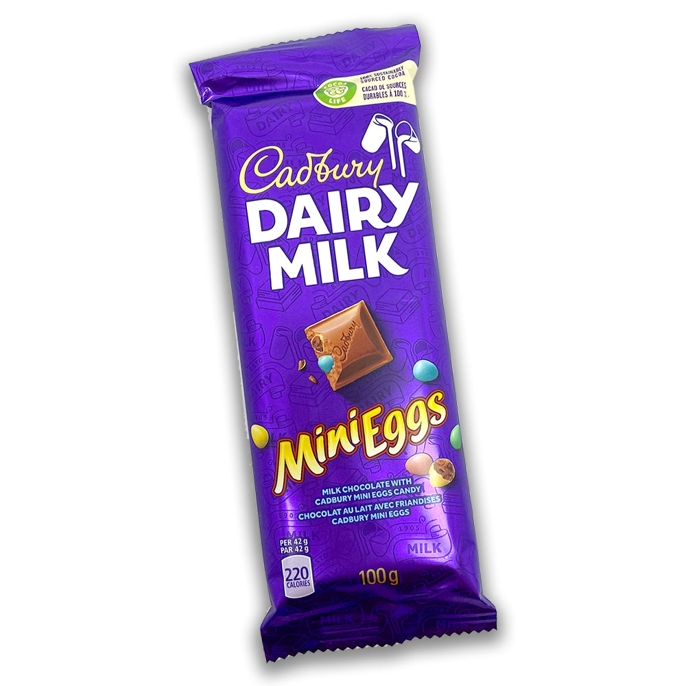 Cadbury Dairy Milk Mini Eggs Chocolate Bars 100g