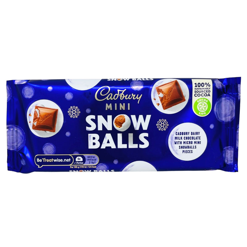 Cadbury Mini Snowballs Tablet - 110g