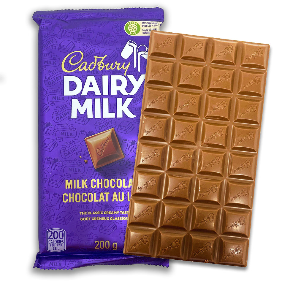 Cadbury Dairy Milk Milk Chocolate Bar - 200g