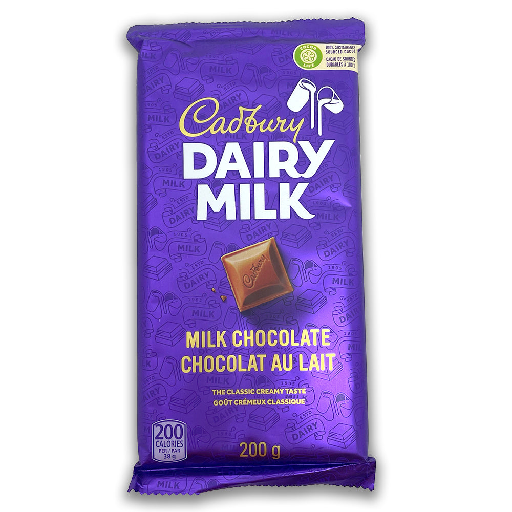 Cadbury Dairy Milk Milk Chocolate Bar - 200g