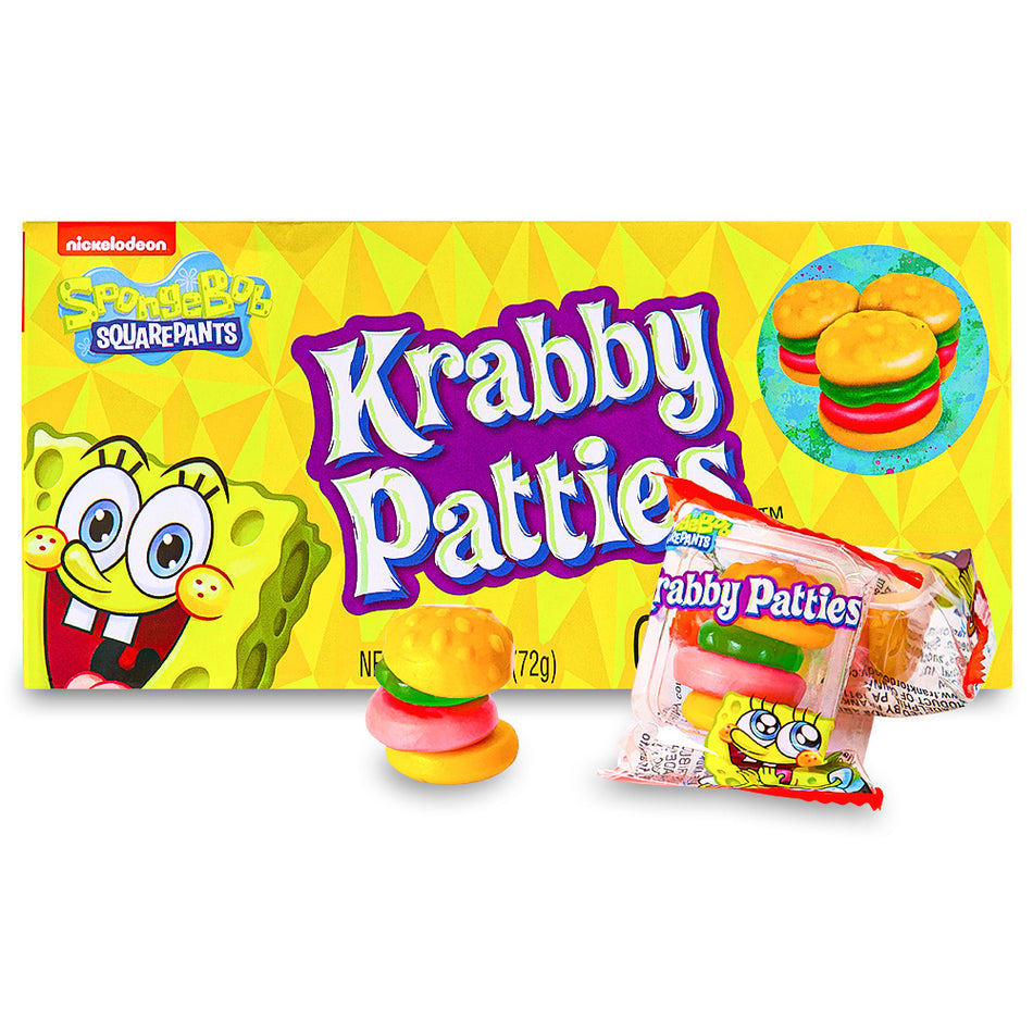 SpongeBob SquarePants Krabby Patties Candy Theater Pack
