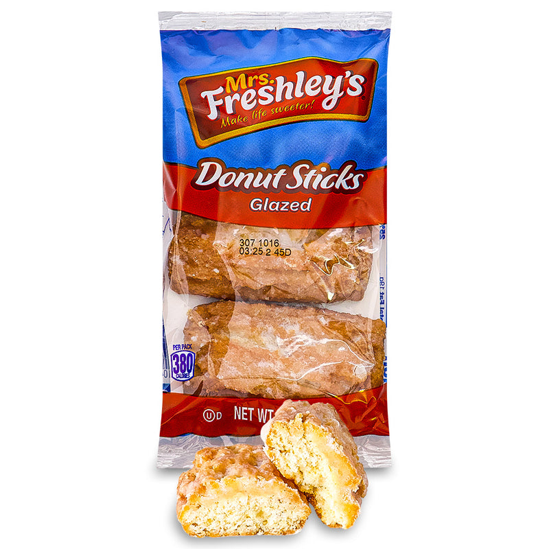 Mrs Freshley's Glazed Donut Sticks-3 PK | Fresh Donuts