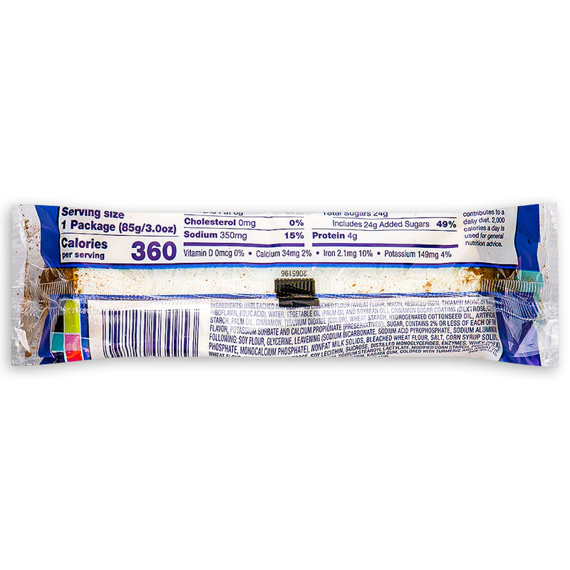 Mrs Freshley's Cinnabon Cinnamon Mini Donuts 85 g Back Ingredients