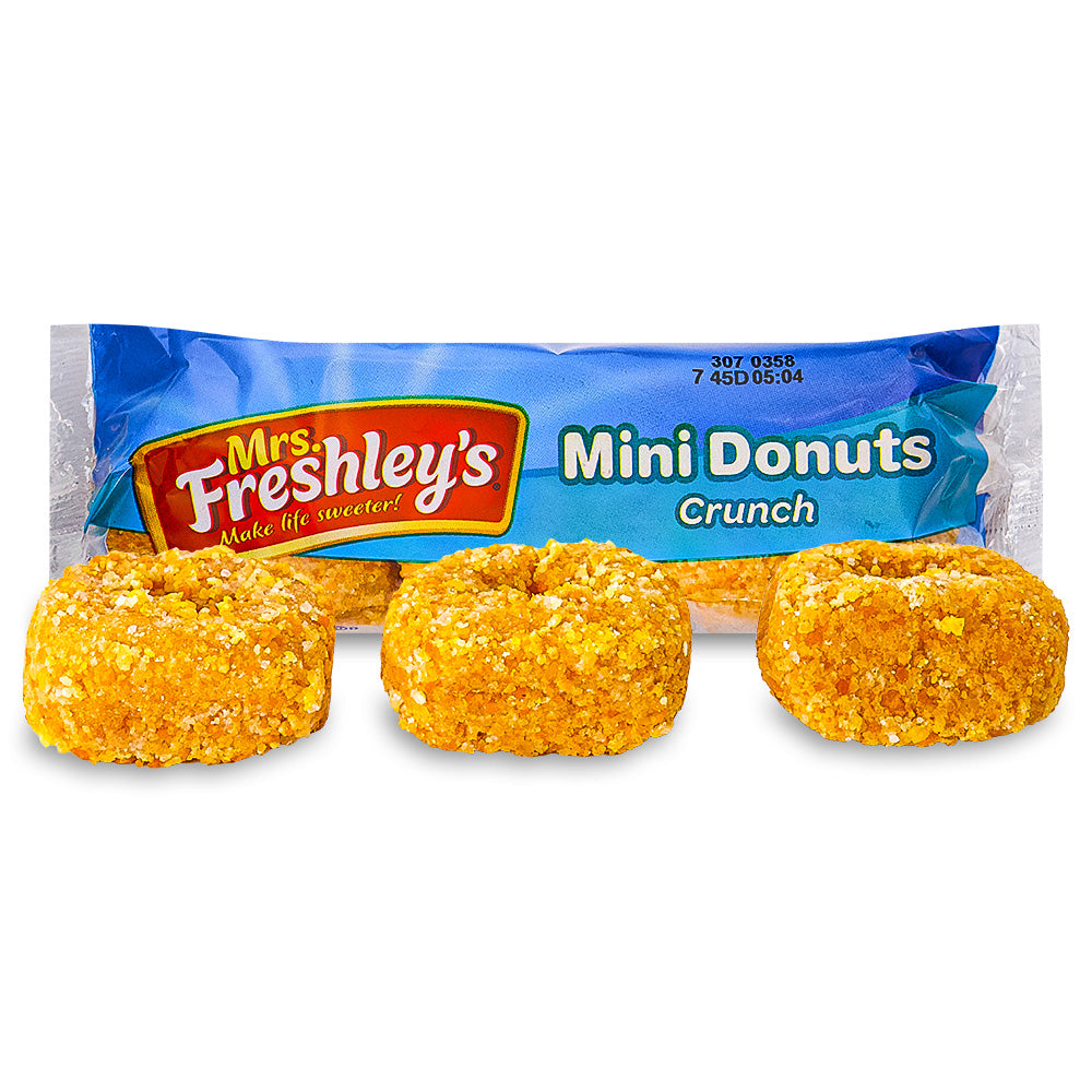 Mrs Freshley's Crunch Mini Donuts-96 g – Candy Funhouse CA
