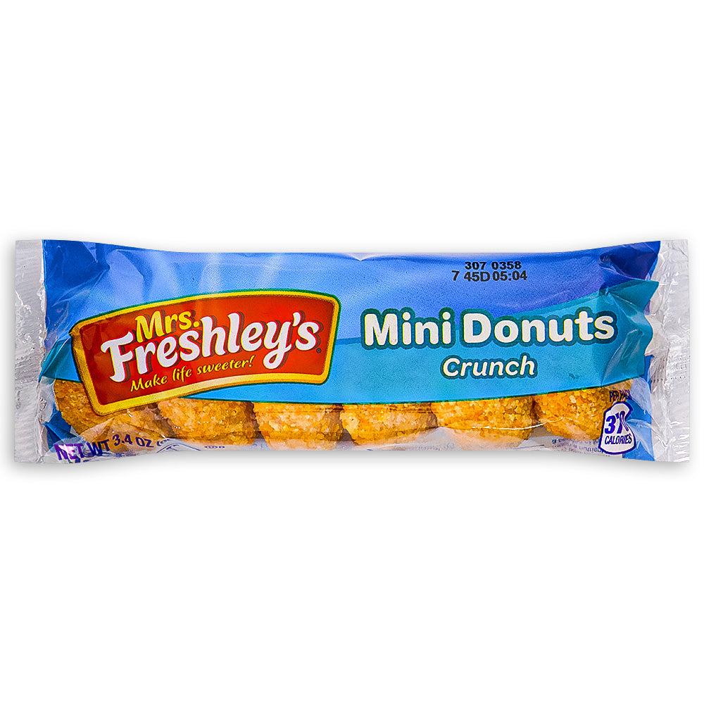 Mrs Freshley's Crunch Mini Donuts 96 g Front