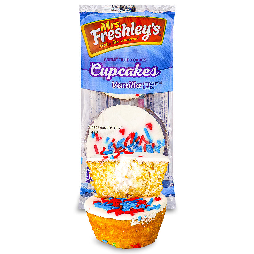 Mrs Freshley's Vanilla Cupcakes 102 g