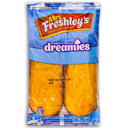 Mrs Freshley's Vanilla Dreamies Creme Filled Cakes 79g Front