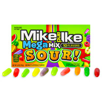 Mike and Ike - Mega Mix Sour Candy - 5oz