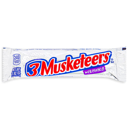 3 Musketeers Bar 1.92oz Front 3 Musketeers Chocolate