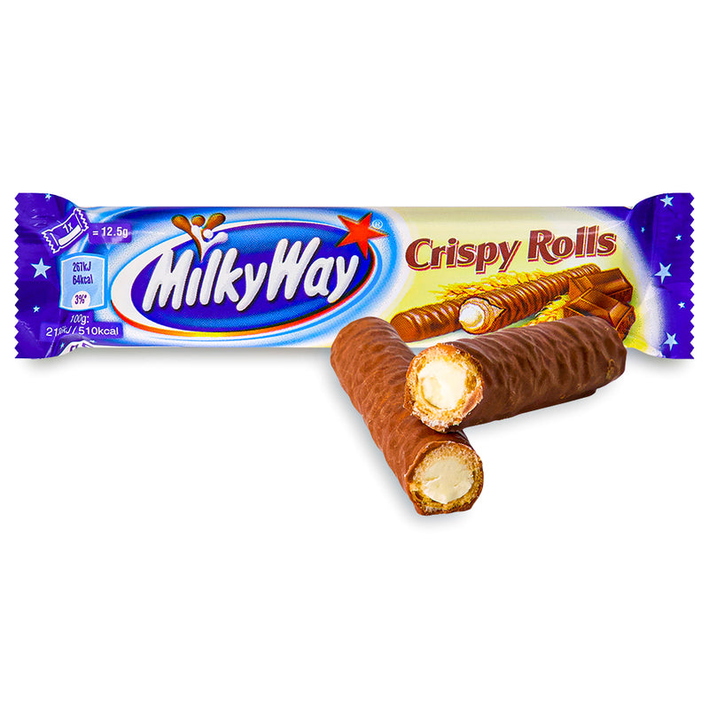Milk Way Crispy Rolls UK 25g