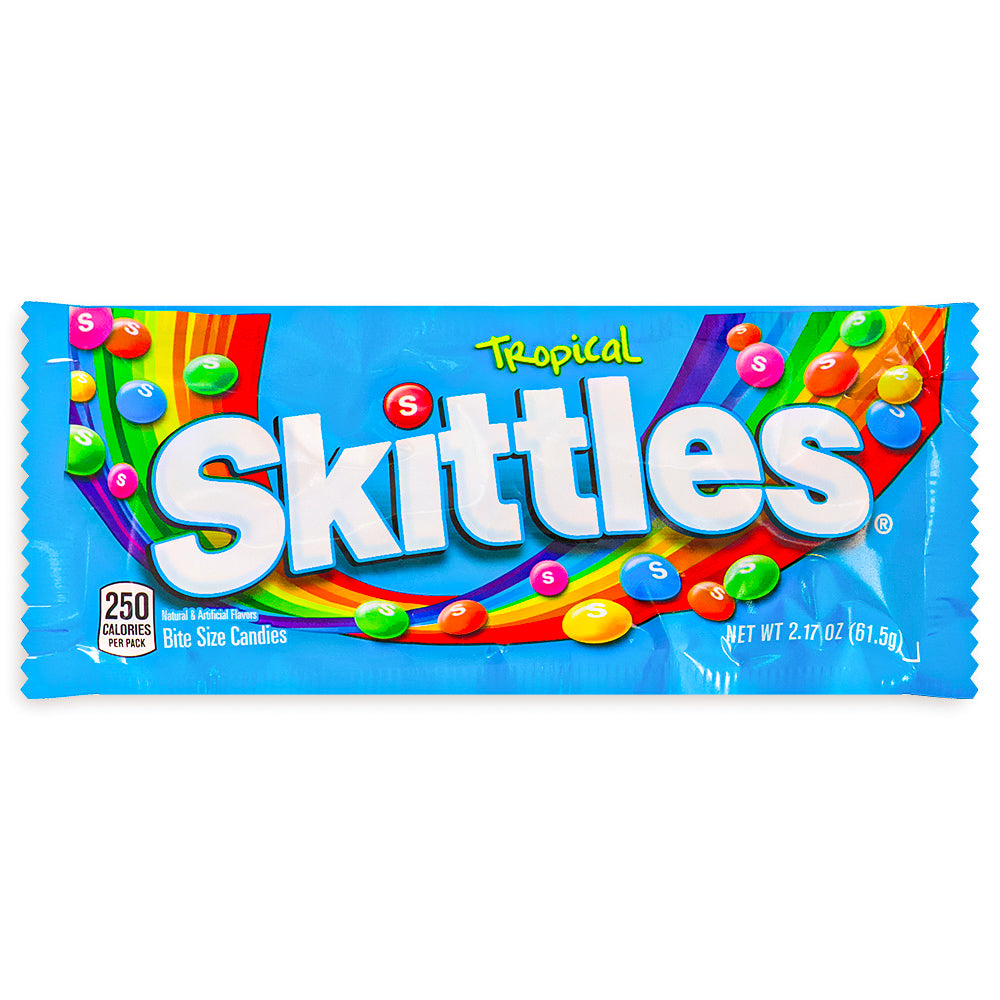 Skittles Tropical Candies-61.5g | Taste The Rainbow – Candy Funhouse CA