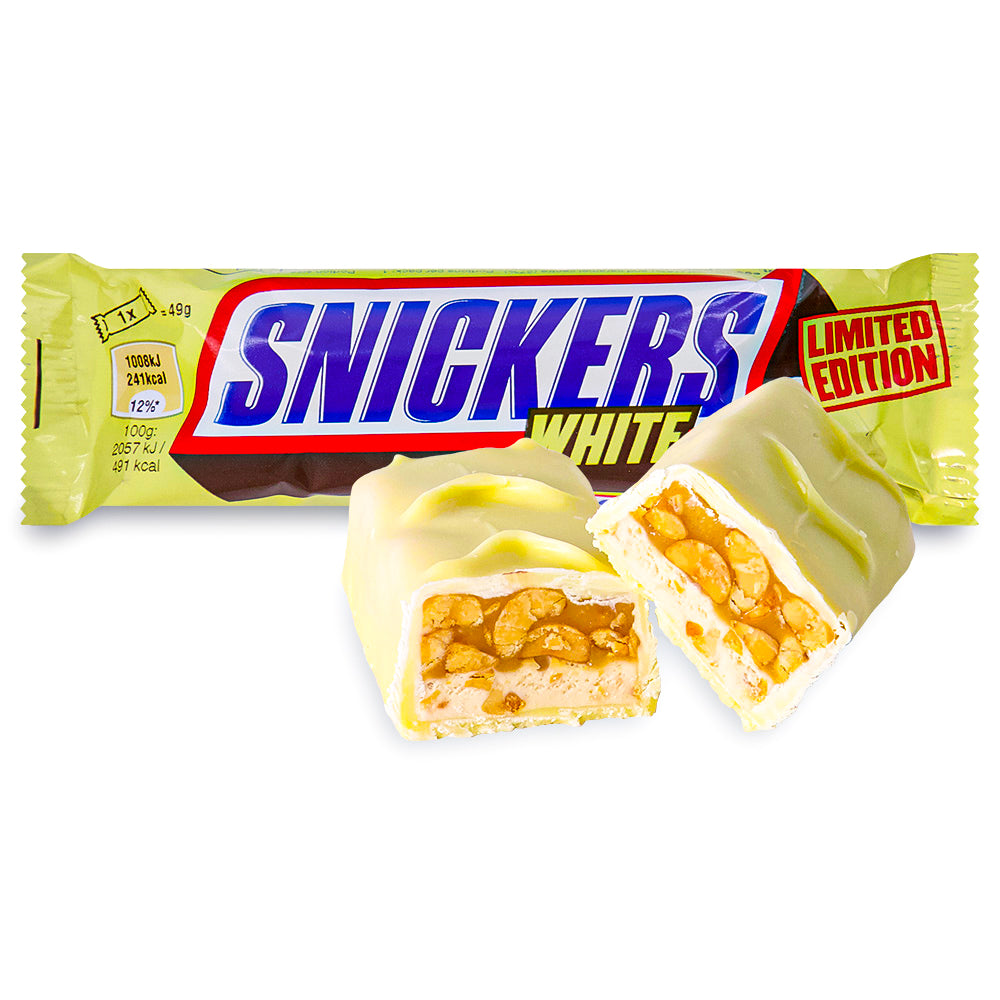 Snicker Limited Edition White Bar UK 49g