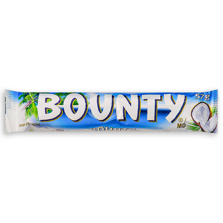 Bounty Bar 57g Canadian Chocolate Bars Front
