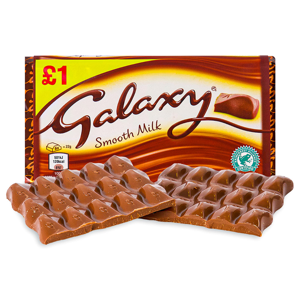 Galaxy Milk Chocolate Bar UK 110 g