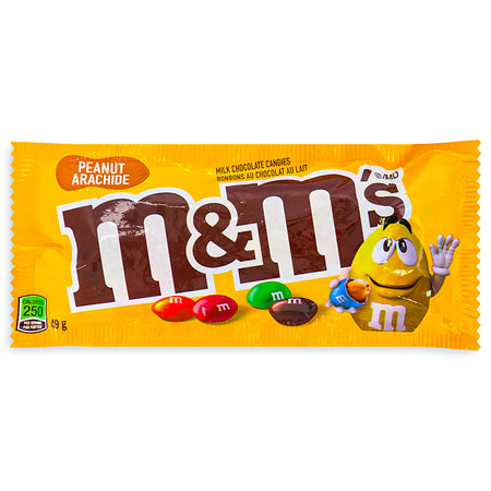 M&M's Peanut Chocolate Candies Front