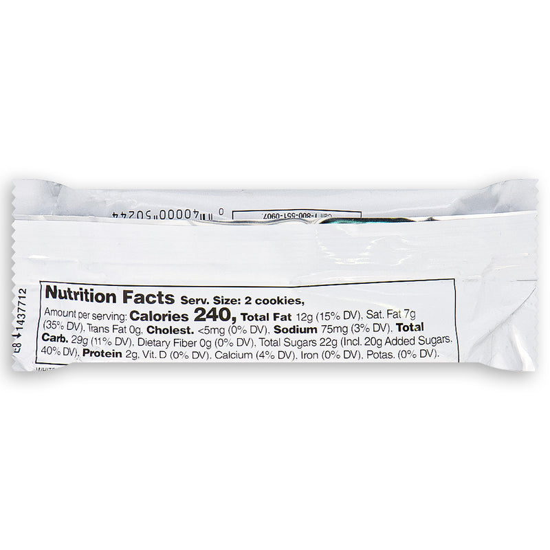 Twix White 45g Back Ingredients
