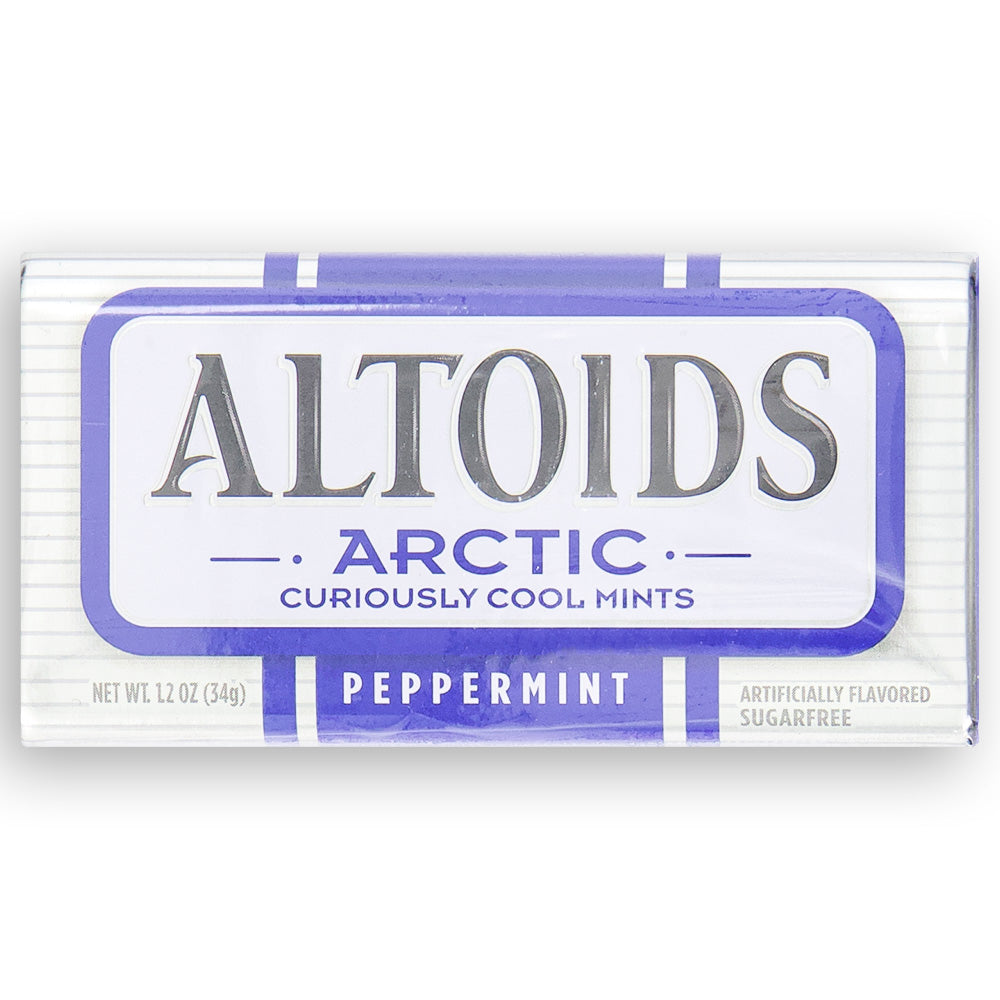 Altoids Arctic Peppermint Mints 1.2oz Front