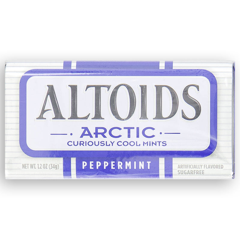 Altoids Arctic Peppermint Mints 1.2oz Front