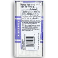 Altoids Arctic Peppermint Mints 1.2oz Back Ingredients