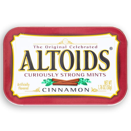 Altoids Cinnamon Mints 1.76oz Front