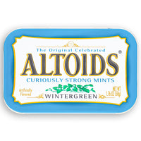 Altoids Wintergreen Mints 1.76oz Front