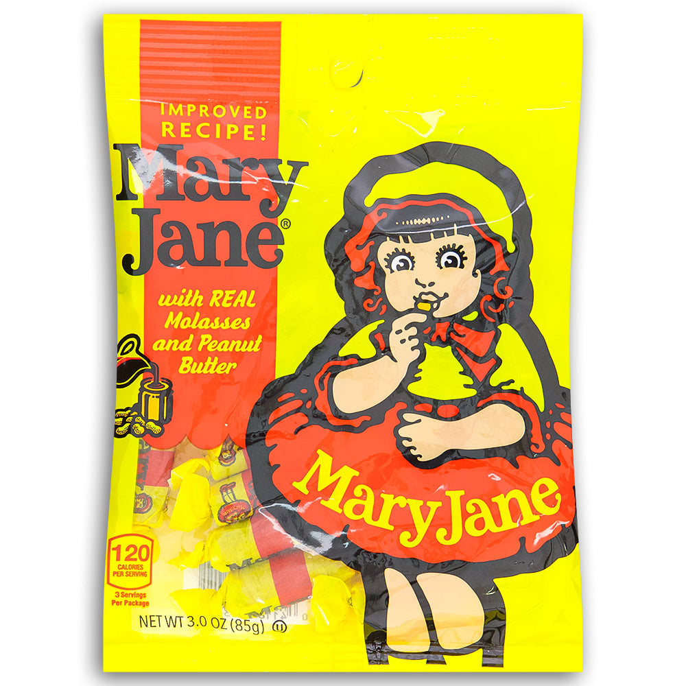 Mary Jane Candies 3oz Front