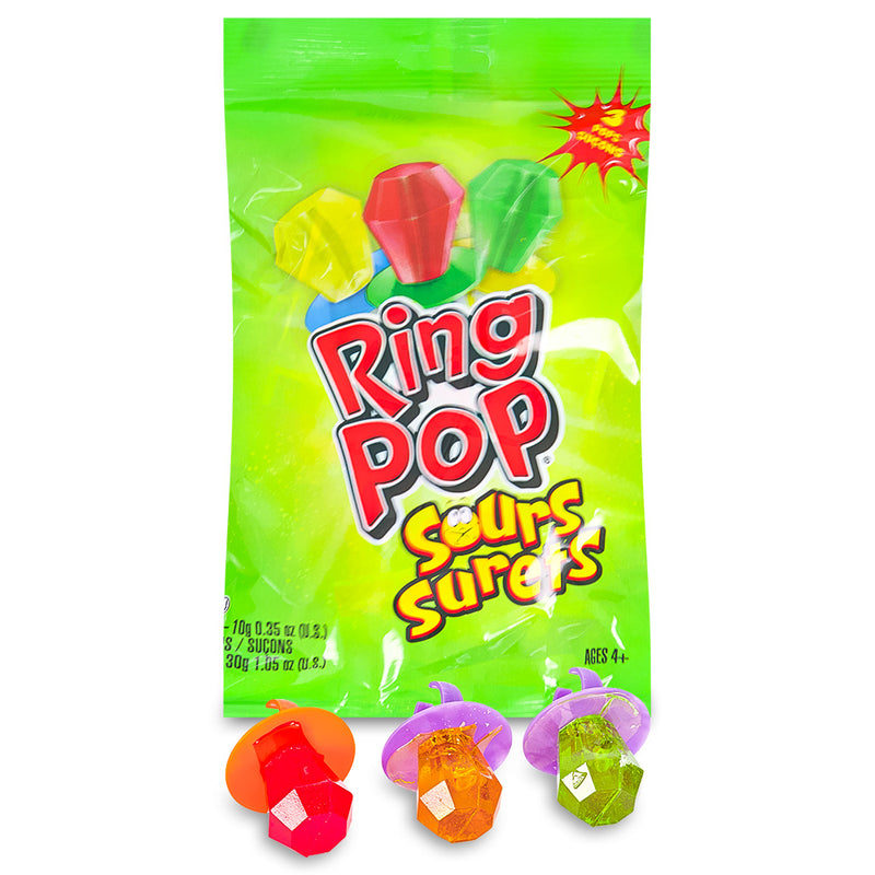 Ring Pop Sours 3 Pack 30g