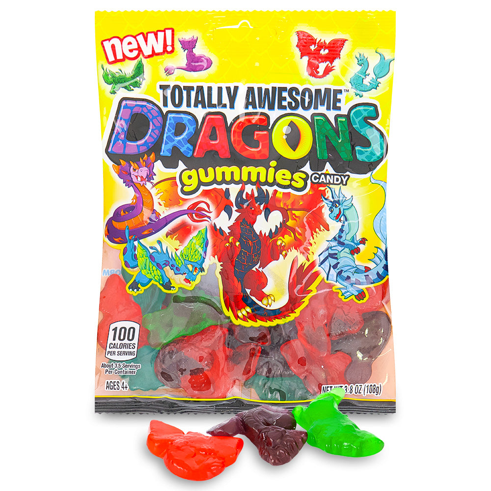 Totally Awesome Dragons Gummies 4oz