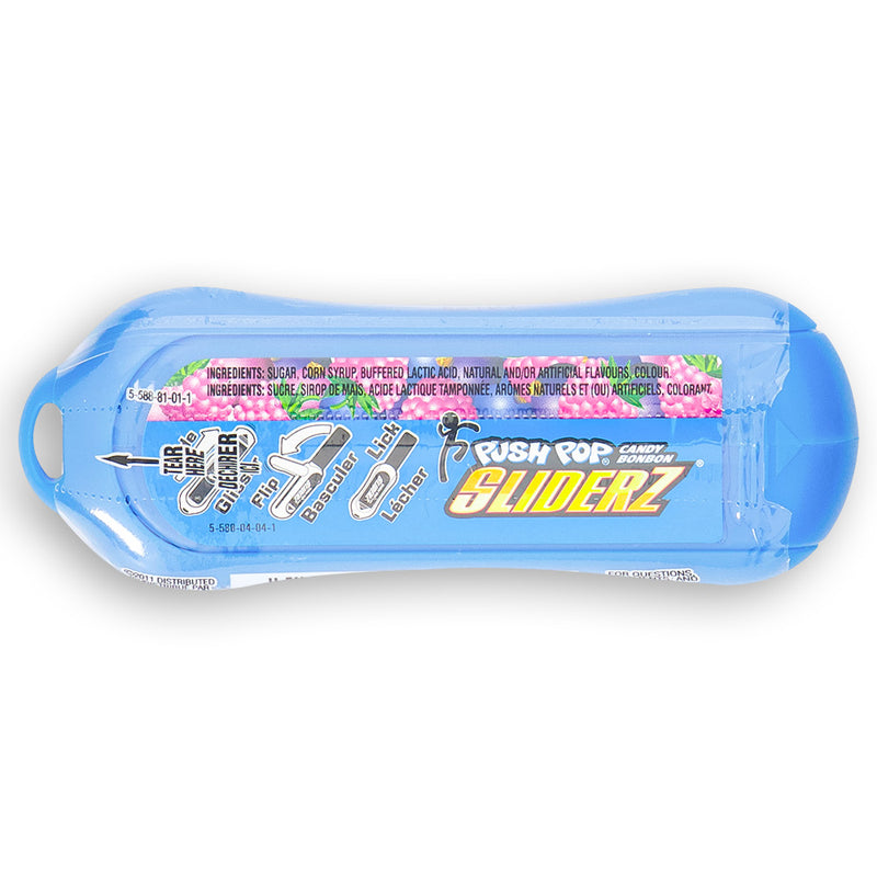 Push Pop Sliderz Back Ingredients