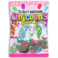 Totally Awesome Unicorn Gummies 4oz Front