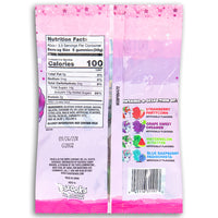 Totally Awesome Unicorn Gummies 4oz Back Ingredients