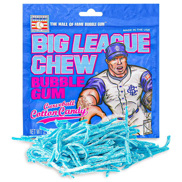 Curveball Cotton Candy in the New Era x Big League Chew drop from