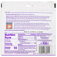 Big League Chew Ground Ball Grape Back