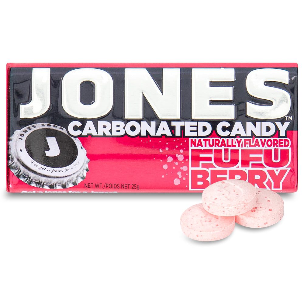 Jones Carbonated Candy Fufu Berry 25g