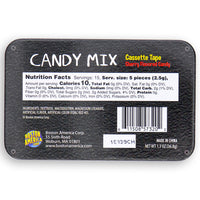 Boston America Candy Mix Cassette Back Ingredients