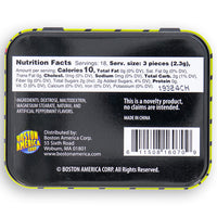 Boston America Hangover Helper Mints 42g Back Ingredients
