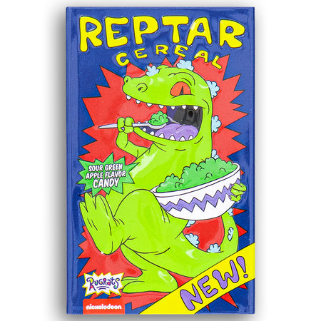 Boston America Rugrats Reptar Cereal Sour Candy Front