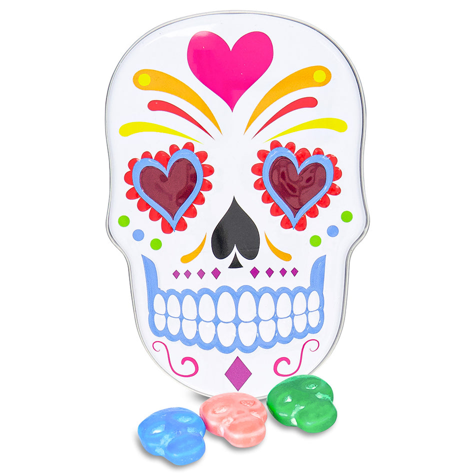 Boston America Sugar Skulls Candy Tin