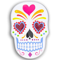 Boston America Sugar Skulls Candy Tin Front