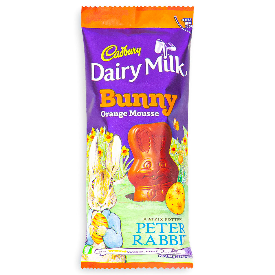 Cadbury Dairy Milk Bunny Orange Mousse UK 30g Front